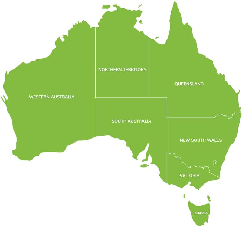 Occuhealth Client Map - Australia